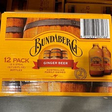 분다버그 진저비어 탄산음료 375ML x 12병, 단일상품, GINGER BEER