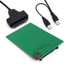 Sintech WD 블루 울트라 슬림 SATA3 HDD WD5000MPCK (USB+SATA) 용 USB SATA 케이블 20핀 SFF-8784 - 22핀 어댑터