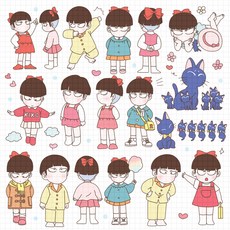 미소의세상스티커