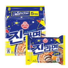 오뚜기 진라면 순한맛 120g (5개입)x!개, 5개