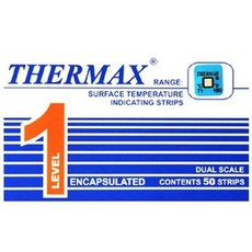 JARTco_써머라벨(Thermax) (50장 1세트) 온도테이프 써머라벨 온도측정라벨 식기용써머라벨 온도라벨+seoungj, ▷JART_단일옵션