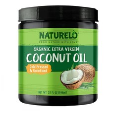 네츄렐로 엑스트라 버진 코코넛 오일 콜드프레스 BY NATURELO, 1개, 946ml