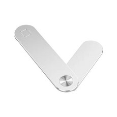 Notebook 노트북 확장 스탠드 알루미늄 합금 태블릿 측면 브래킷 데스크탑 홀더 컴퓨터 PC, 02 silver, 1개