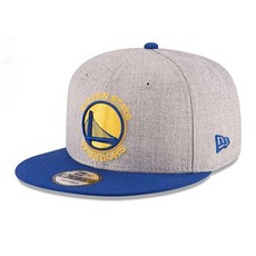 New Era 뉴에라 NBA 골든스테이트 워리어스 베이직 2톤 정품 9FIFTY 스냅백 모자 Mesh Hook Heather