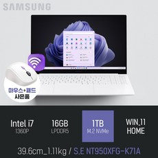 삼성 갤럭시북2 프로 S.E NT950XFG-K71A [사은품 증정]