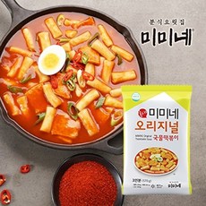 미미네 오리지널 국물떡볶이 5봉, 없음,