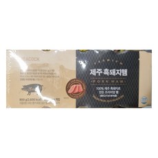 피코크 MADE FROM JEJU BLACK PIG 제주흑돼지햄 800g (200g x 4입), 1개