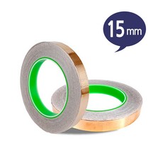 BLEX 전도성 동 테이프 0.05T 15mm x 33M 구리 동박, 1개