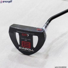 EVNROLL 이븐롤 2020 ER7 그래비티그립 블랙 퍼터 [정품], 인치 : 33인치