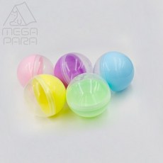 MEGAPARA 뽑기 볼 캡슐 75MM 휴대용케이스, 1개