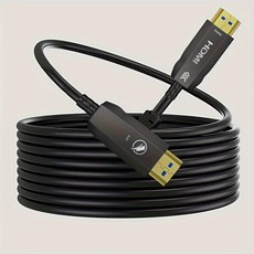 HDMI 2.1 케이블용 8K 파이버 커넥터 65.6FT/20m HDMI-HDMI 라인 고화질 라인 버전 2.1 데이터 3D TV 프로젝터 셋톱박스 디스플레이 4k 케