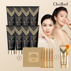 끌레드벨 끌레드벨 리프팅 마스크 70mlX8개+주사기세럼 6mlX5개+대용량세럼 90ml+브러쉬+(상품평시)콜라겐 크림 50ml, 상세 설명 참조, 단일옵션