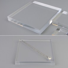 아크릴투명진열대사각
