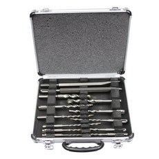 UDT 4날 SDS PLUS 해머드릴비트세트 콘크리트 기리세트, FD-SET13A (SDS PLUS), 1세트