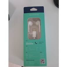 레드빈 C타입 오픈형 유선이어폰 갤럭시 LG 호환, 퓨어화이트
