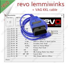 REVO Lemmiwinks 409 VAG KKL 케이블 포함 폭스바겐 자동차용, 1개