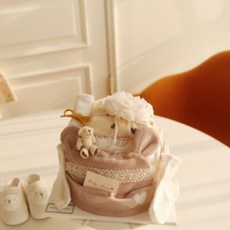 앙앙기저귀케이크브라운베어