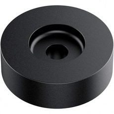 레코드 플레이어용 45RPM 어댑터 7인치 비닐 재생을 위한 블랙 스무스 마감