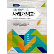 상담 및 심리치료 사례개념화 DSM 5 진단기준 기반, 상품명