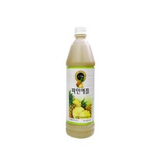 청솔 파인애플 음료베이스 835ml / 과일원액, 2개