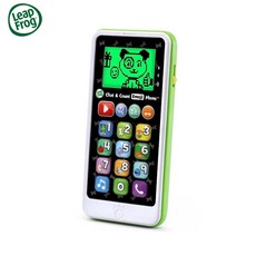 LeapFrog 챗 앤 카운트 이모지 스마트폰 그린, Green, 1개