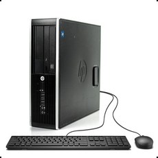 HP Compaq Prodesk 6200 Pro 슬림 비즈니스 데스크톱 컴퓨터 소형 폼 팩터(SFF) 인텔 i5-2400 최대 3.4GHz 8GB DDR3 1TB HDD