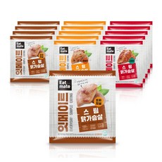 [랭킹닭컴] 잇메이트 스팀 닭가슴살 혼합구성, 100g, 15팩