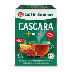 독일 바드하일브루너 Bad Heilbrunner Cascara+ Orange 카스카라 + 오렌지 허브차 티백, 1.8g, 4개, 15개입