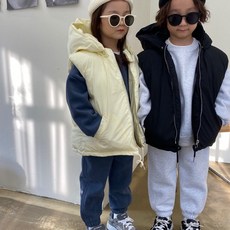 아워KC 셀린패딩조끼 S~성인