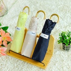 [천삼백케이] [더블유피씨] wpc양산 플라워 스캘럽 미니 3단양산 801-6625