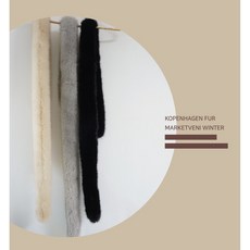 천연밍크목도리