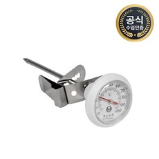 타임모어 아날로그 핸드드립 커피온도계 주방용 조리용 휴대용 요리용 온도계, 블랙