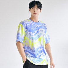 헤링본 커플 공용 루즈핏 래쉬가드 반팔 타이다이 데일리 일상 수영복 비치웨어 상의 RF343