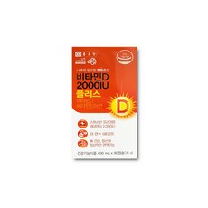 종근당 비타민D 2000IU 플러스 36g, 90정, 1개