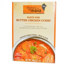 Kitchens of India Paste for Butter Chicken Curry 키친스오브인디아 버터치킨커리 3.5oz (100g) 3팩, 3개, 100g