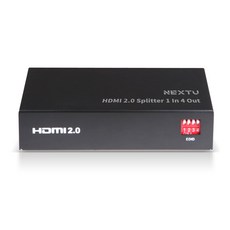 넥스트 NEXT-404SP4K60 HDMI 2.0 모니터 분배기