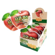 니코 사과 젤리 1타 (45gx12개입)/과일젤리/수입젤리/새콤달콤/말랑말랑젤리, 단일상품