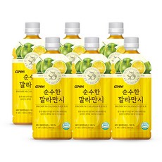 GNM NFC 순수한 깔라만시 원액 주스 1 000ml x 6병, 1L, 6개