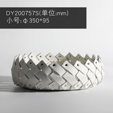 모던 시크 노던 크리에이티브 가죽편성 수납 바구니 모델하우스 옷걸이, 옵션03
