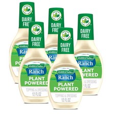 히든벨리 오리지널 식물성 파우더 랜치 샐러드 드레싱 앤 토핑 Hidden Valley Plant Powered Ranch, 5개, 355ml