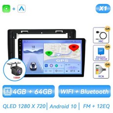 멀티 시트로엥 C2 C3 2001 2002 2003 2004 2005 2006 2007 2008 2009 2010 안드로이드 차량용 라디오 멀티미디어 플레이어 GPS 네비게이션 C, 4CORE 4G 64G CAM
