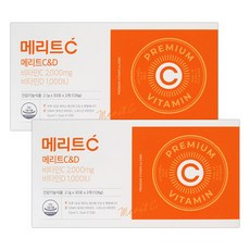 휴온스 비타민 메리트 C&D 2개월분 60포 1박스