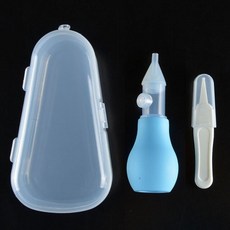 비강 콧물 흡입기 3 개대 신생아 안전 코 클리너 진공 흡입 흡인기 세트 의학 dropper 액세서리 베이비 케어, 블루 3pcs, 1개