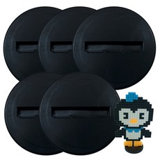 디폼블럭10mm165개 세트&부자재증정, H29_10mm 디폼블럭받침대(소) 5개