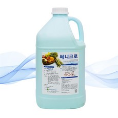 차염소 쎄니크로 4L(염소계) 과일 야채류소독용 알코올
