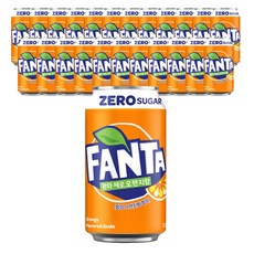 환타 제로 오렌지향 355ml 24캔, 24개