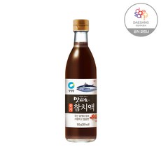 저온추출 청정원 꽃게참치액 950g 국산 꽃게와 무로 맛을낸 참치액, 1개