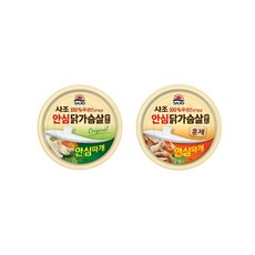 사조 안심 닭가슴살90g 오리지날6개+훈제6개 100%국내산 닭 안심따개