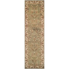 Rochdale Collection Runner Rug 2.6 x 8- 주방 엔트리 웨이 복도 - 녹색 (2.7 x 8 Green), 2.7 x 8, Green