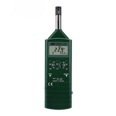 노점계 노점 측정기 산업용 환경검출장비 온습도 측정, 1개, TES-1360A + 충전식 + 9V 배터리